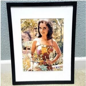 Gilligan's Island's Mary Ann Dawn Wells Autographed 11X14 Framed & Matted COA